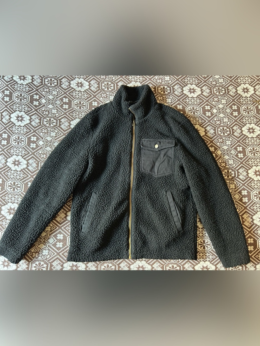 Pendleton Men’s Vintage River Rock Sherpa Fleece Jacket Size M